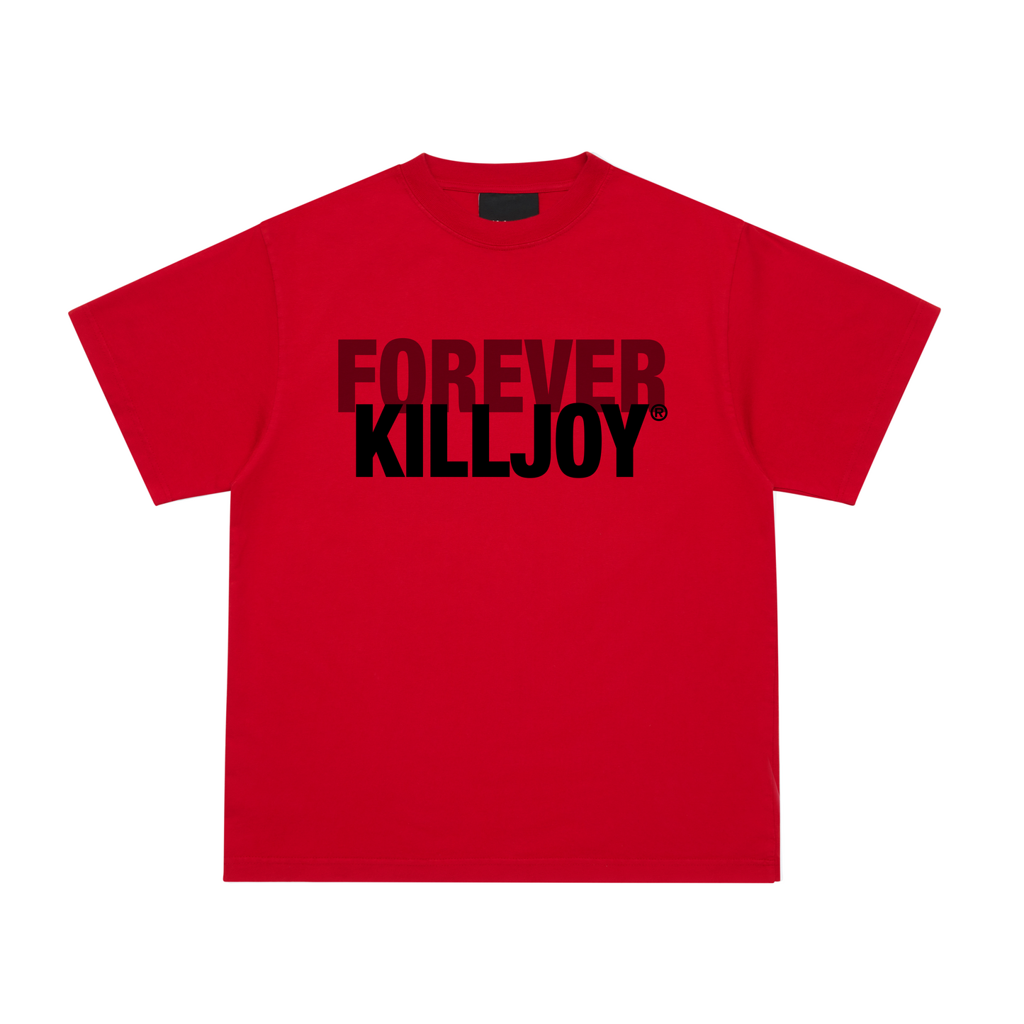 RED "FOREVER KILLJOY" TEE