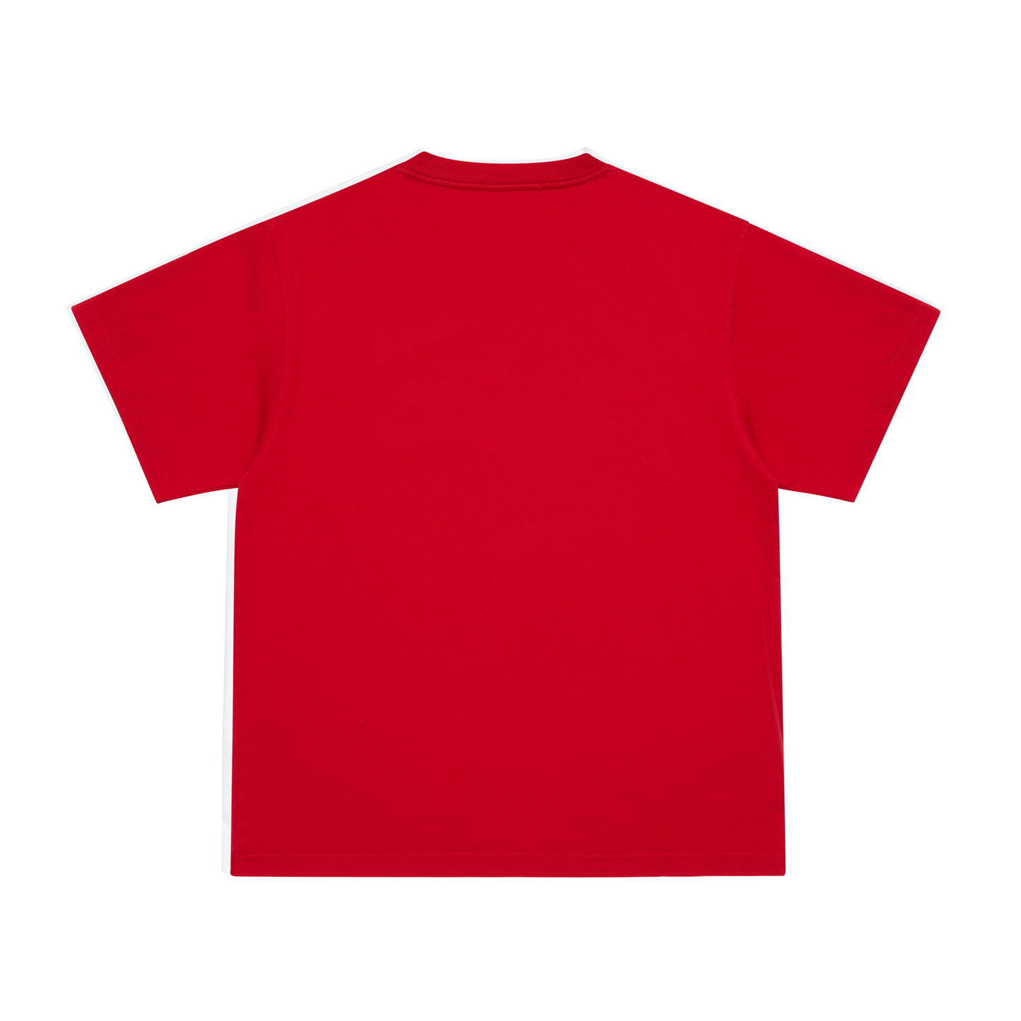 RED "THE COMBINATION" TEE
