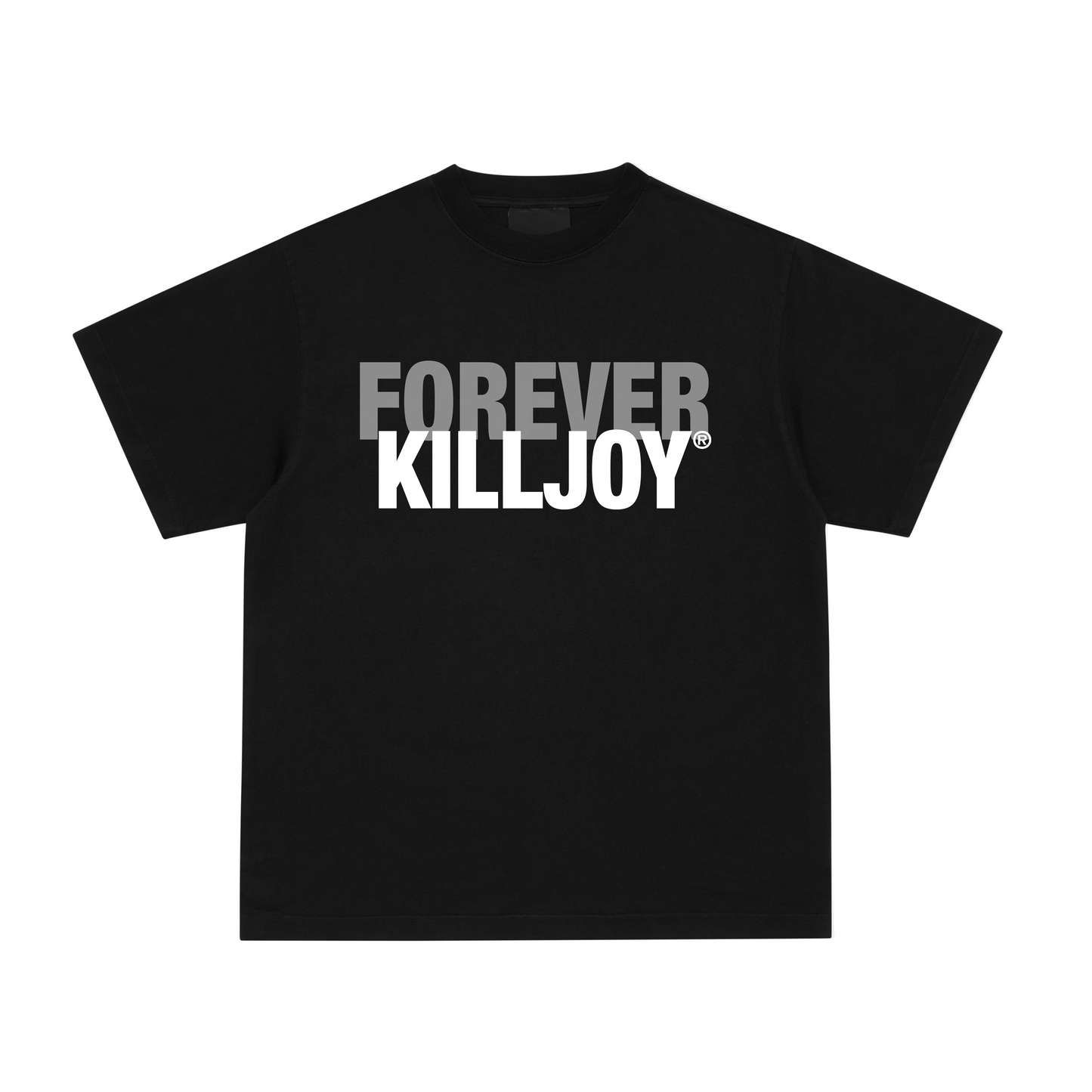 BLACK "FOREVER KILLJOY" TEE