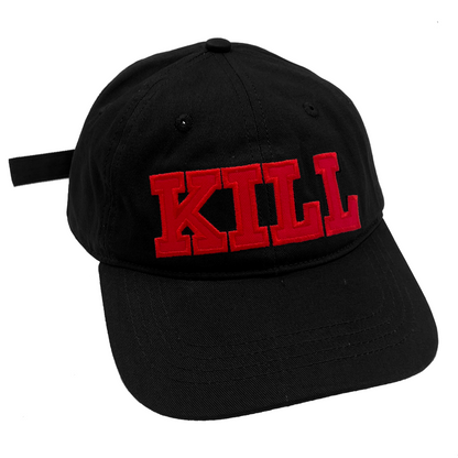 BLACK/RED "KILL" HAT