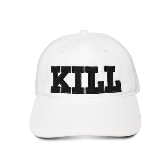 WHITE "KILL" CAP