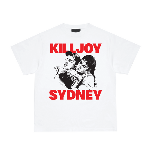 WHITE "THE COMBINATION" TEE