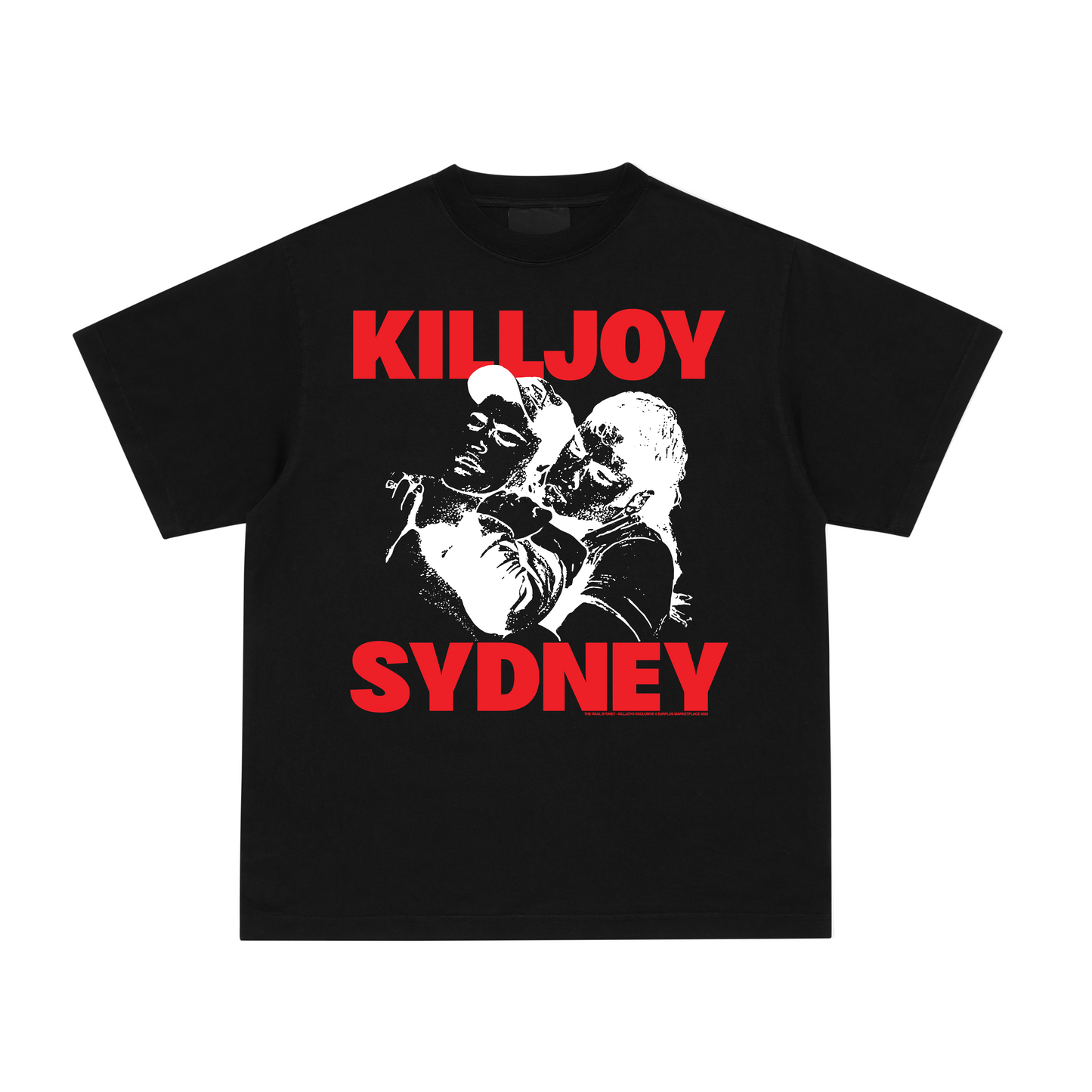 BLACK "THE COMBINATION" TEE