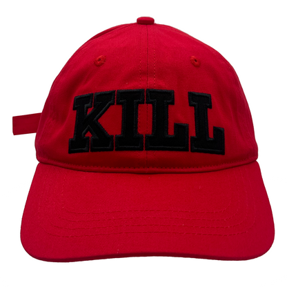 RED/BLACK "KILL" HAT