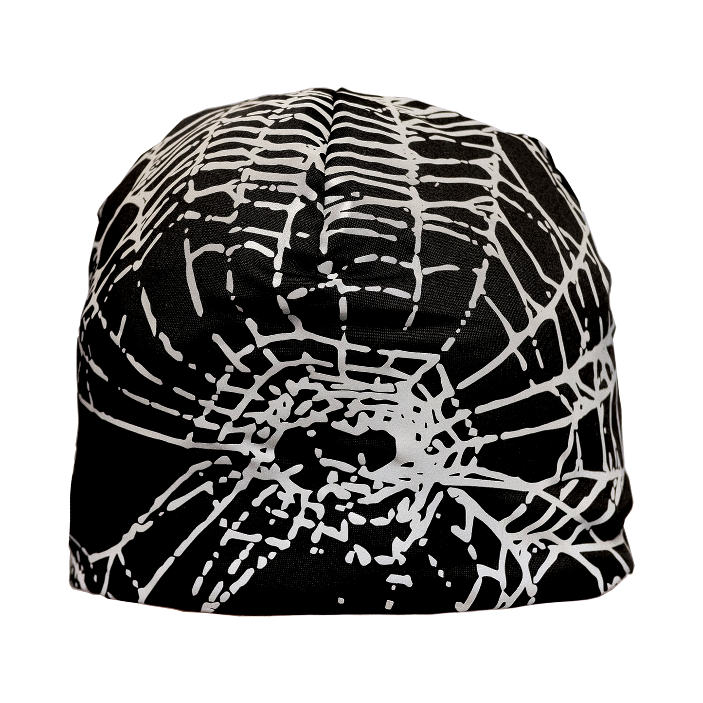 BLACK "WEB" SPORTS BEANIE
