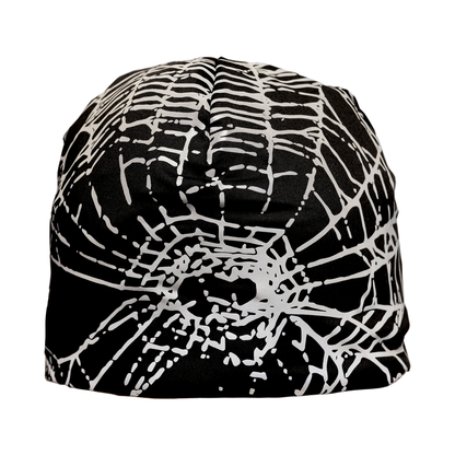 BLACK "WEB" SPORTS BEANIE